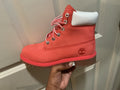 Pink  Timberland boots